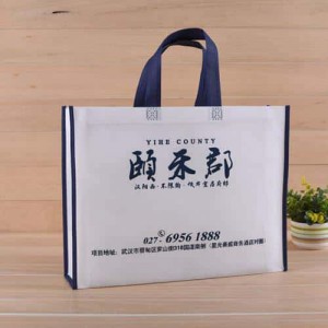 丝印车缝无纺布手提袋