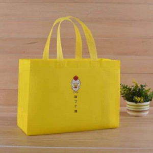 彩印一次成型无纺布袋 叫了个鸡手提袋 叫了只鸡手提袋