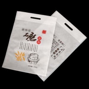 丝印无纺布面粉袋多色套印图片欣赏